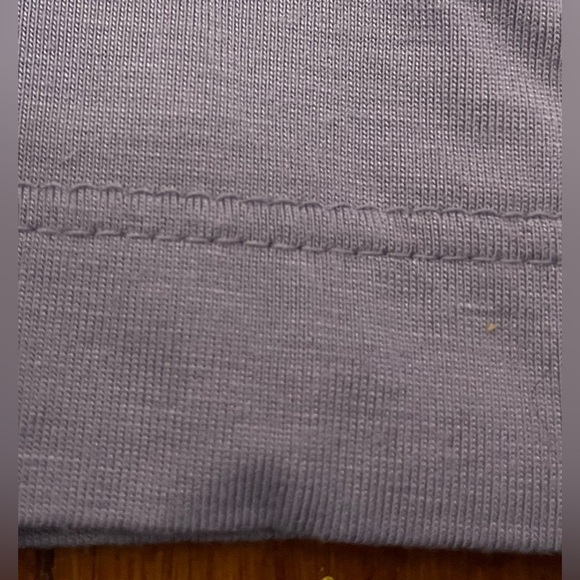 St. John Sky Blue V-Neck Long Sleeve Tee - Picture 8 of 16